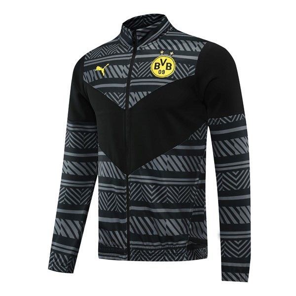 Felpa Borussia Dortmund 22/23 Grigio Nero